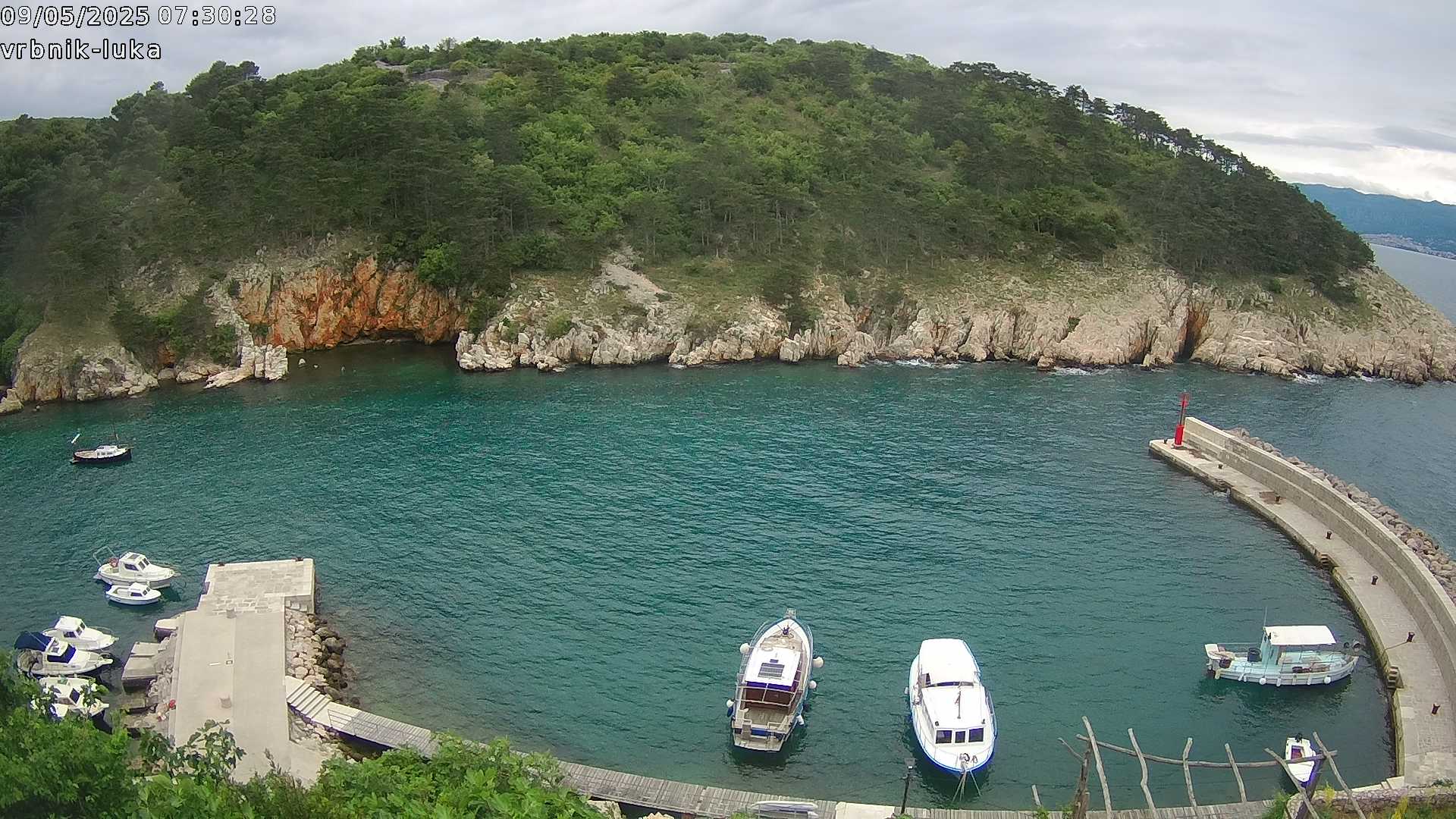 WebCam Vrbnik - Novi Porat